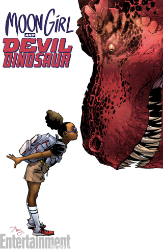 Illustration for article titled Moon Girl and Devil Dinosaur May Be Marvel's Most Adorable New Comic Ever